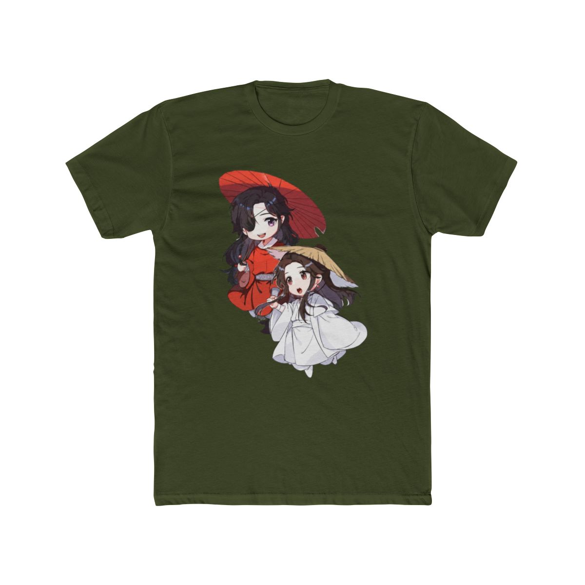 Chibi Hua Cheng dan Xie Lian T Shirt | Heaven Official's Blessing (TGCF) - alternate angle 4, merchandise
