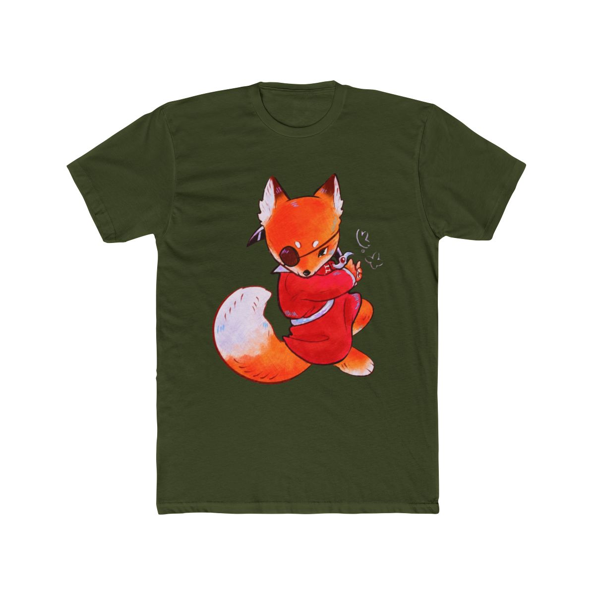 Hua Cheng little fox T Shirt | Heaven Official's Blessing (TGCF) - alternate angle 4, merchandise
