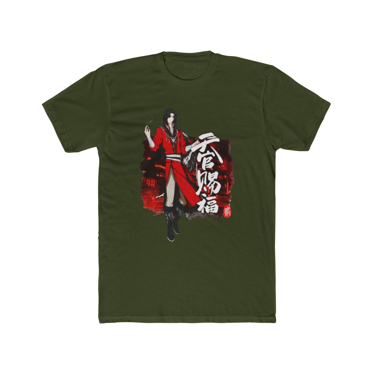 Heaven Official's Blessing Hua Cheng Profile T Shirt | Heaven Official's Blessing (TGCF) - alternate angle 4, merchandise