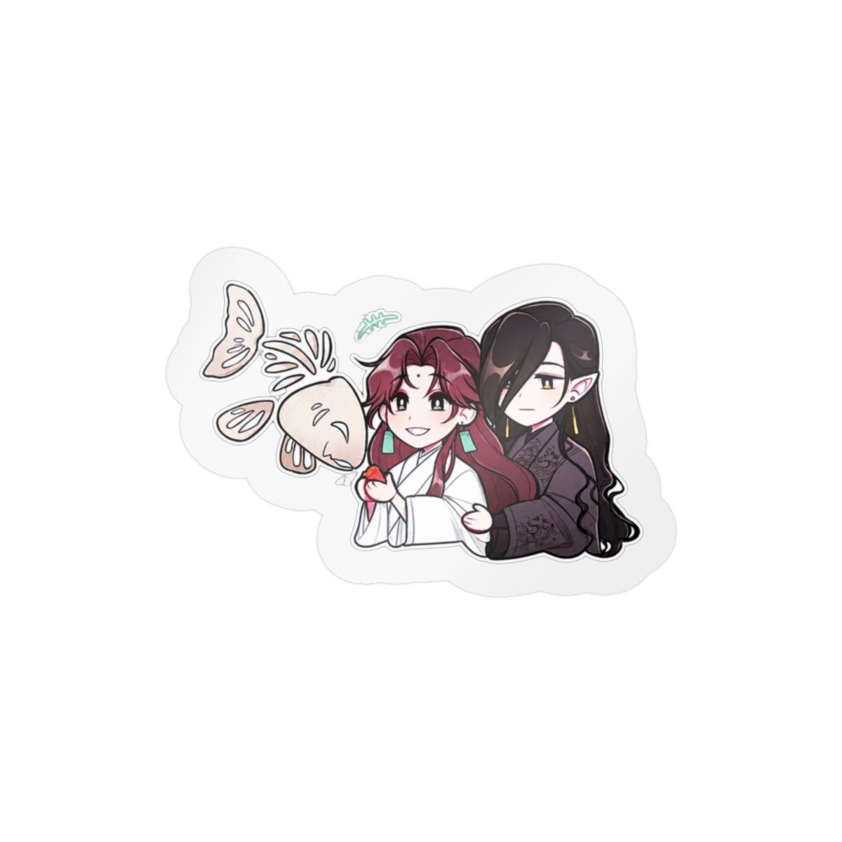 Tgcf New 2022 3 Bumper Sticker Vinyl Decal 5" | Heaven Official's Blessing (TGCF) - alternate angle 4, merchandise