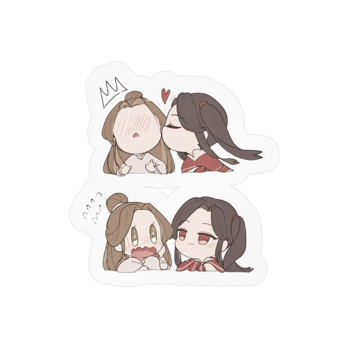 Tgcf Hualian Cute Bumper Sticker Vinyl Decal 5" | Heaven Official's Blessing (TGCF)