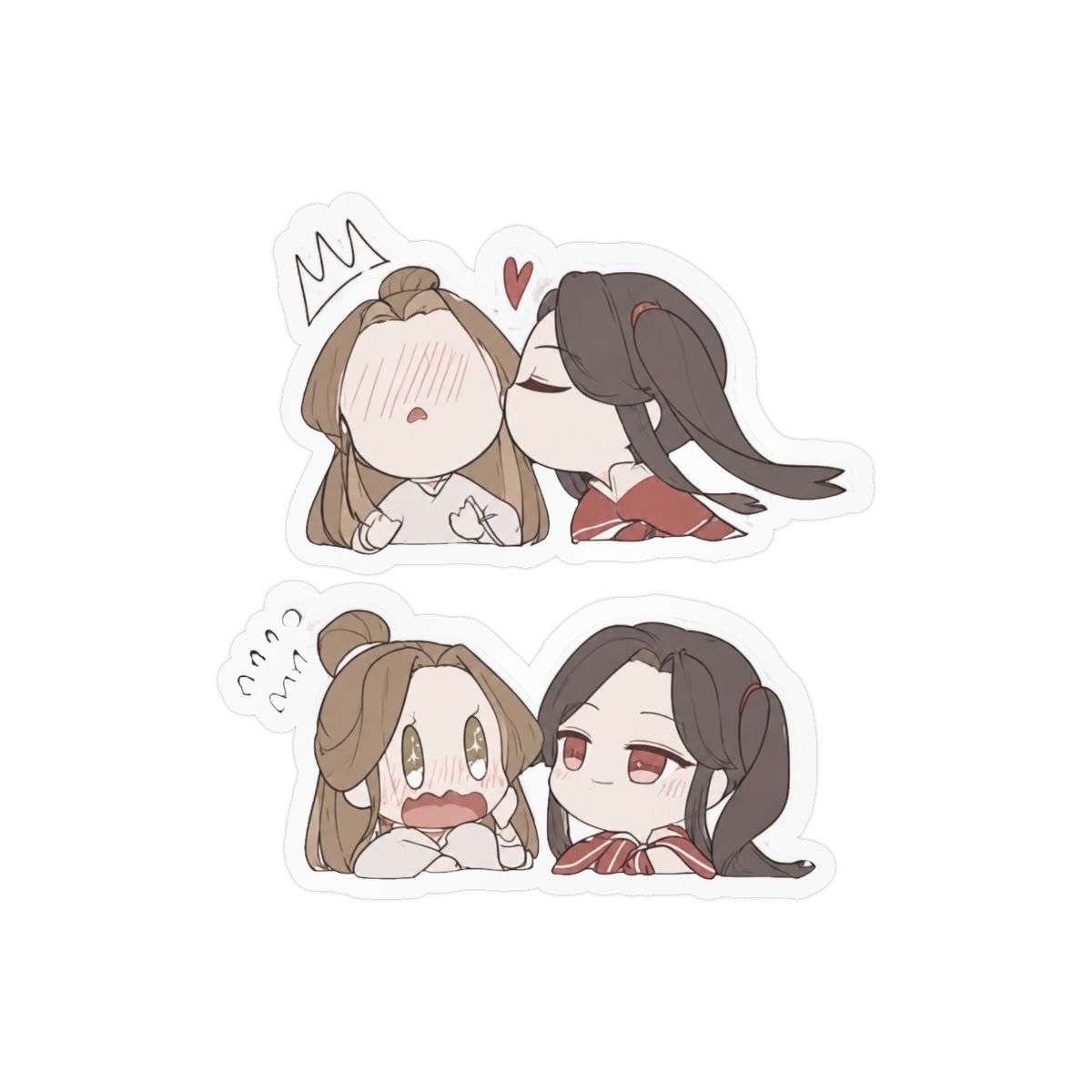 Tgcf Hualian Cute Bumper Sticker Vinyl Decal 5" | Heaven Official's Blessing (TGCF)