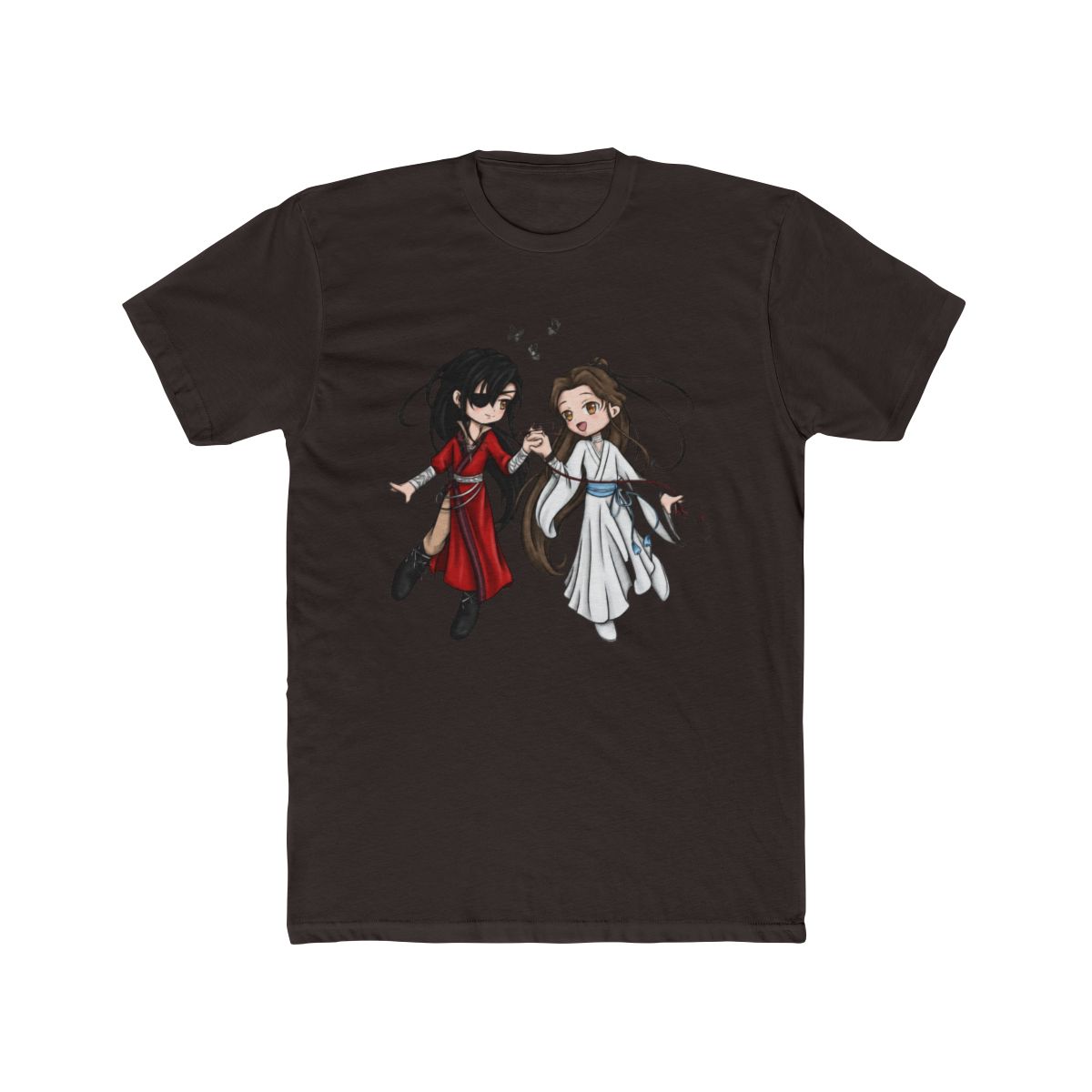 Chibi Fan Art - Heaven Official's Blessing - Hua Cheng and Xie Lian T Shirt | Heaven Official's Blessing (TGCF) - alternate angle 2, merchandise