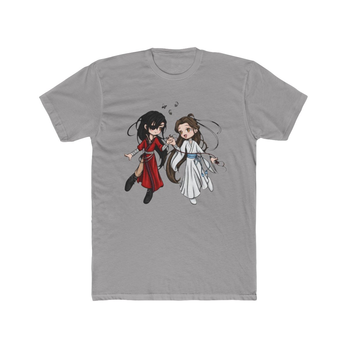 Chibi Fan Art - Heaven Official's Blessing - Hua Cheng and Xie Lian T Shirt | Heaven Official's Blessing (TGCF) - Official T-Shirts merchandise