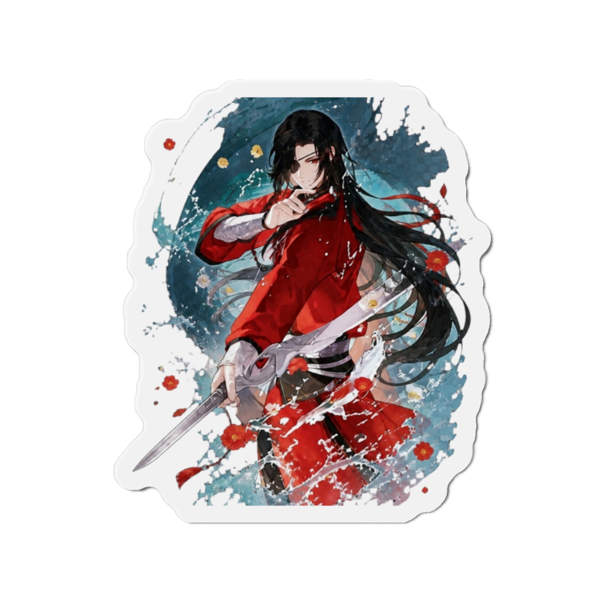 Heaven Officials Blessing Anime Scroll Style Refrigerator Magnet | Heaven Official's Blessing (TGCF)